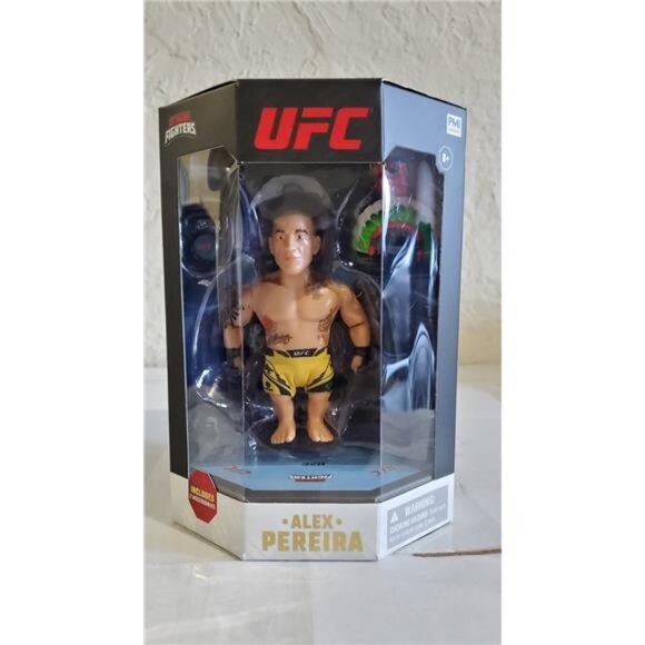 UFC Alex Pereira Octagon Fighters Action Figure by PMI Kids World Collection - Picture 1 of 8